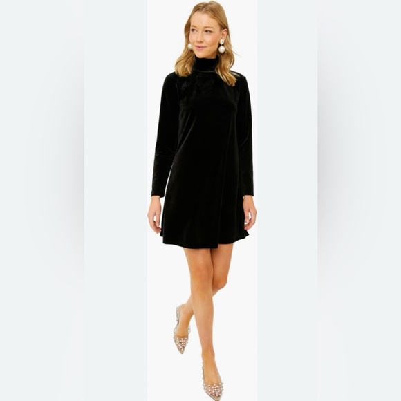 POMANDER PLACE Black Velvet Mottershead Dress size medium - Picture 10 of 10